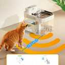 ODSD Cat Water Fountain, App Monitoring Wastewater Separation & No Filter Cotton, Pet Water Fountain with 101oz/3L Large Capacity Tank, Wireless Automatic Water Dispenser for Cats Indoor, 2.4G Wi-Fi