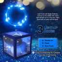 141Pcs Graduation Party Decorations 2026 Balloon Boxes Blue and Sliver Balloon Arch Garland Kit for College School So Proud of you Class of 2026 Graduation Party Supplies