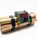 Movie Props Alarm Clock Countdown Ticking time Machine Kit with Buzzer
