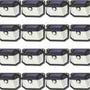 Solar Outdoor Lights, 16-Pack Super Bright 178 LEDs Motion Sensor Wall Light with 270 Wide Angle & 3 Modes, Waterproof Solar Powered Security Light for Patio Garden Garage Front Door