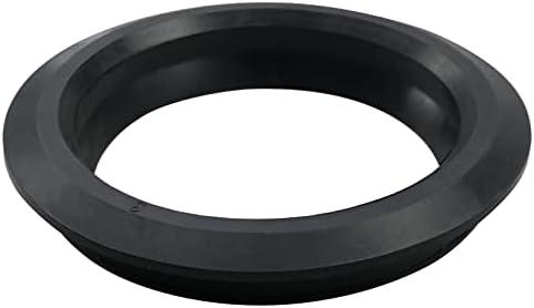 1 Pack 3" Flexible Rubber Tank Adapter (Bulkhead), Flexible Pipe-to-Tank Seal - Tank Adapter for Sealing