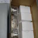 Unicozin 2 Light Vanity Lights, Brushed Nickel Wall Sconce Light with Clear Glass, Bathroom Light Fixtures, Wall Lights for Mirror, Living Room, Bedroom, Hallway, E26 Base (Bulbs Not Included)