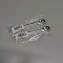 2 x Jetech 11mm Ratcheting Combination Wrench, Industrial Grade Gear Wrench with 12-Point 72-Tooth Ratchet, Forged and Heat-Treated Cr-V Steel, Metric