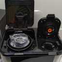 AIRMSEN 12-Cup Programmable Dual Coffee Maker  Single Serve Machine for K-Cup Pods & Ground, 1000W Fast Brew, Delay Start, 2H Keep Warm, Touchscreen, 60oz Tank, Glass Carafe  Home & Office