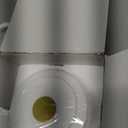 Queenza Salt Cellar with Lid & Brass Knob - 3 Inch White Makrana Marble Salt Bowl, Salt Dish for Kitchen and Dining - Multipurpose Small Box with Lid