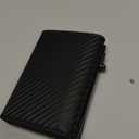 GAOCHALE Wallet for Men Pop up Card Holder, Smart, Slim, Minimalist Design for Front Pocket, Premium RFID Blocking, 10-14 Card Capacity | ID Window | Cash Slot(Carbon)