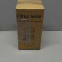 Electric Citrus Juicer Rechargeable - Electric Juicer Machines with USB and Cleaning Brush Portable Compact Juicer for Orange, Lemon, Limes (Red)