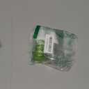 Travel Spray Bottles 2 Pack 1.35oz Small Fine Mist Spray Bottles, Portable Refillable Plastic Travel Bottle Set for Toners, Perfume, Rose Water (Clear+Green)