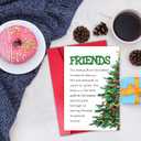 2 x Funny Christmas Card for Friend, Merry Christmas Card for Men Women, Funny Xmas Cards Gift (#33)