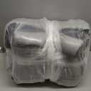 Vekkia 21" Reading Pillow for Sitting in Bed  60 Ergonomic Wedge Back Pillow, XL Side Pockets, Removable Cover, Support Chair for TV, Gaming, Working, Nursing, Recovery in Bed/Floor,Lightweight (21" Height(4'11"-5'11"), Gray)