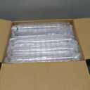 320-Pack Dessert Cups with Spoons 5 oz Mini Plastic Dessert Cups for Party Yogurt Parfait Jello Fruit Appetizer Cocktail Small Clear Reusable Square and Round Goblet-Shaped Dessert Bowls Shot Glasses