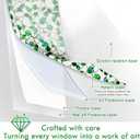 3 x 
SOMWISE Frosted Window Privacy Film, Decorative Sun Heat Blocking, Anti UV
Day & Night Opaque, Static Cling&Removable, Renter Friendly for Front Door&Bathroom,Easy to install,Anti-Glare,17.5x 78.5