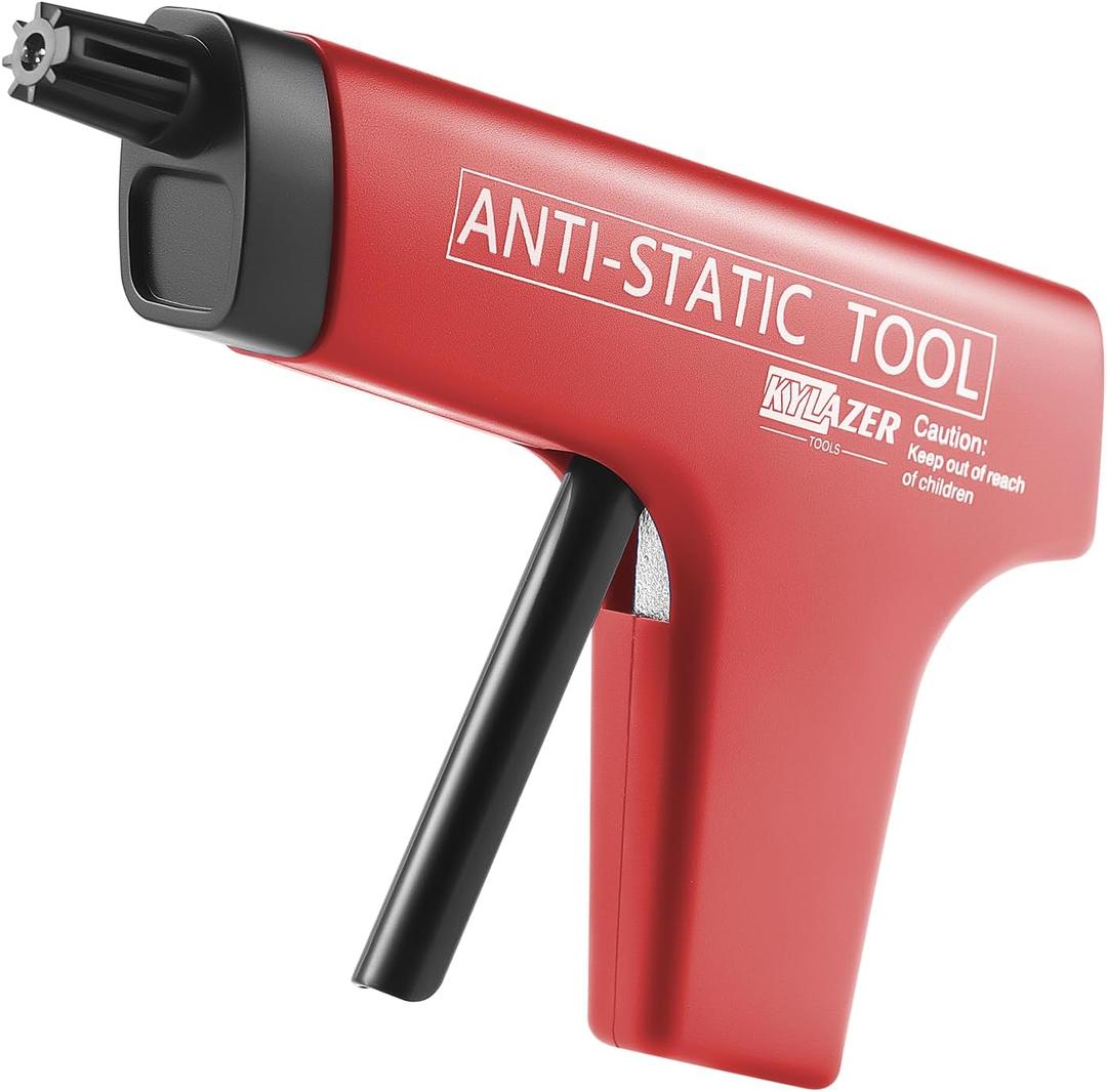 Anti StaticGun | Static Eliminator | Static NeutralizerGun | Static Electricity Remover | Film Cleaning | Lens Dusting | Red