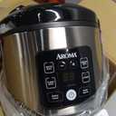 AROMA CoreCoat Digital Rice Cooker & Steamer for Brown Rice with Nonstick Ceramic Coating (8 Cups Cooked, 4 Cups Uncooked)