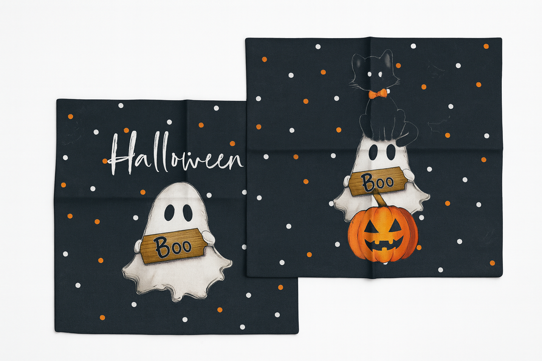 Halloween Pillow Covers, Pack of 2