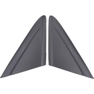 ApplianPar 2Pcs Front Driver and Passenger Side Rearview Triangle Molding Cover for Escape 2013-2019