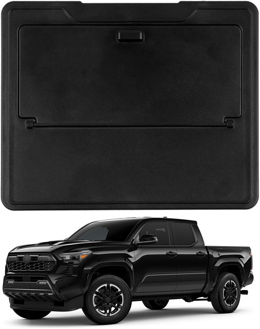 Armrest Box Hidden Cover for Toyota Tacoma 2024 2025 Accessories Center Console Hidden Storage Box Organizer Interior Accessories