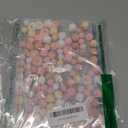 150 Pcs Boho Daisy Silicone Beads Bulk Set, 12mm & 15mm Round, 14mm Hexagon, 20mm Daisy, 4 Colors Pink Flower Loose Silicone Focal Beads for Necklace Bracelet Pens Making