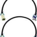 O2 Oxygen Sensor Extension Square for LS1 LS2 LS3 LS6 LS7 O2 Sensor Header Extension Harness 24 Inches 2 Pcs