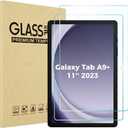 ProCase 2 Pack Screen Protector for Galaxy Tab A9 Plus 11 Inch 2023, HD Tempered Glass 9H Film Guard for 11" Tab A9+ 5G Tablet (SM-X210/X216/X218)