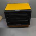 TURBRO 7,500W Electric Garage Heater, 240V Hard Wired Ceiling Mounted Shop Heater, Remote Control, Overheat Protection, Thermostat, Timer, ETL Listed, Ideal for Garage, Workshop, Gym, GH7500