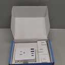 European Travel Plug Adapter, 5ft Detachable Extension Cord with Type C/G/E/F Plug Kit, 4 AC Outlets, 4 USB Ports (2 USB C), UK Germay France Greece Travel Plug Adapter