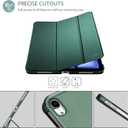 ProCase Smart Case for iPad Air 11-inch M3 M2 2025 2024/10.9 Air 5th 4th Generation 2022 2020, Protective Cover for Air 5 4 -Mgreen