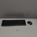 Logitech MK270 Wireless Keyboard and Mouse Combo for Windows, 2.4 GHz, 8 Multimedia Keys, PC, Laptop, Wireless Keyboard Compact Mouse Combo - Black (1 Pack)