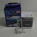 Arctic Air Pure Chill 2.0 Evaporative Air Cooler by Ontel - Powerful, Quiet, Lightweight and Portable Space Cooler with Hydro-Chill Technology For Bedroom, Office, Living Room & More, Blue 
