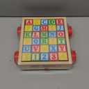 Atoylink ABC Wooden Building Blocks for Toddlers 1-3, 30 Pcs Alphabet & Number Stacking Toys with Storage Pull Toy Car Learning & Education Montessori Toys for 1 2 3 Year Old Baby Boy Girl Gifts