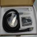 BESy Black Brass 2 In 1 Function Handheld Shower Head Set High Pressure 7 Inch Shower Head High Flow Hand Shower Wand with 59 Inch Hose, Bracket, Matte Black Finish