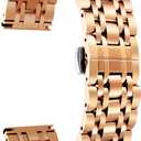 BINLUN Stainless Steel Watch Band High-end Replacement Watch Band 6 Color for Women Men