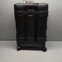 Pelican ATX Luggage Hard Case Luggage with Wheels - Waterproof Hardshell - Medium Size (25 Inch) Check-In Suitcase (Black)