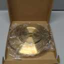 7.5 INCH Small Key Bowl for Entryway Table, Decorative Bowl for Keys, Catch All Bowl, Home Decor Accents (Gold)