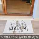 Camper Door Mat, Camping Doormat for RV Cabin Home Outdoor Indoor Entrance, Camping Welcome Mats for Front Door Porch Outside Entryway, 17x30 Inches (Travelling06)