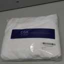 Full Fitted Bed Sheet - Bottom Single Fitted Sheet Only - Ultra-Soft Hotel Luxury Bedding w/ 8-16 Inch Deep Pockets - Breathable, Cooling & Wrinkle Free - Easy-Care, Fade & Shrink Resistant - White