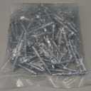 3/8x4" 100Pcs Inch Standard Fasteners for Heavy-Duty Zinc Wedge Anchors for Cement and Concrete