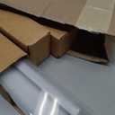 AOSKY Blackout Cordless Roller Shade for Windows, 30"W x 72"H, Linen Cream