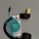 Kanayu 1.5ft 3 Prong to 4 Prong Dryer Adapter Cord, Compatible with Nema 10-50p Male to 14-30r Female, 50amp to 30amp Adapter Cord with Ground Wire for Old Style Dryer/range to Dryer, Stw 10 Awg (Black)