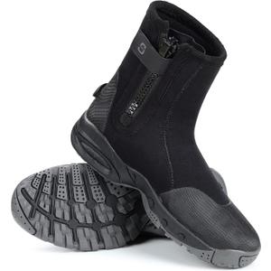 Neoprene Dive Boots 5mm Tall Zippered with Anti-Slip Rubber Sole Wetsuit Boots for Water Sports Scuba Diving Snorkeling, Size  11