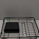 Expandable in Sink Dish Drying Rack,Small Dish Rack Over Sink with Utensil Holder,Stainless Steel Dish Drainers for Kitchen Counter,Sink Drying Rack for Small Space,14.57-20.87L x 10.24W x 2.76D