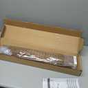 LazBlinds Cordless Bamboo Roman Shades, Privacy Blinds for Interior Windows, Room Darkening Roll Up Bamboo Blinds for Home & Patio, 27.5" W x 64" H, Highfield Teak