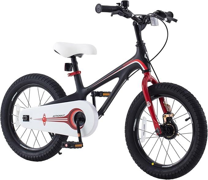 Royalbaby Freestyle Outdoor Children's Bicycle Dual Handbrakes Sporty Kid Bike with Training Wheels and Adjustable Seat, 16 Inch, Blue