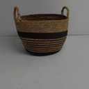 Baskets, Set of 3 for Home, Office, Dorm Room, Living Room, Bedroom, Bathroom, Nursery Storage and Organization (14x9x9in/12x9x8in/9x8x7in)