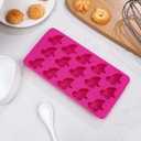 Amosfun Flamingo Cake Mold Set 2 Pcs Silicone Baking Molds for Diy Cakes Desserts Candy and Ice Shapes Non-Stick Flexible 8.5 Inch