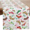 Christmas Stockings Table Runner (16"x108")