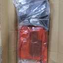 HOMISSUE Corner TV Stand for 55 Inch TV, Rustic Corner Entertainment Center with Storage, Industrial Media Console Table with Sliding Barn Door, Entertainment Center for Living Room, Brown