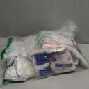 24" 4 Pack Industrial Strength Cotton Dry Dust Mop Head Floor Dust Mop Refill Hardwood Floor Duster Broom Dry Floor Cleaning for Hardwood Ceramic Marble Tile, Fits 24 Inch Frame