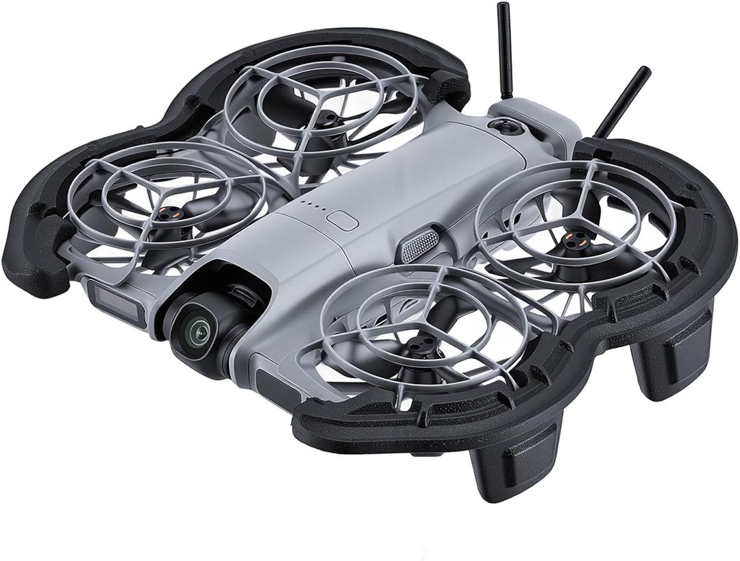 STARTRC Propeller Guard for DJI Neo 2 Accessories, Anti-Collision Height Increasing Protective Cover for DJI Neo 2 Drone Protection (Black)