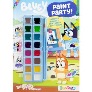 Bluey Colortivity: Paint Party! (Color & Activity with Paint)
